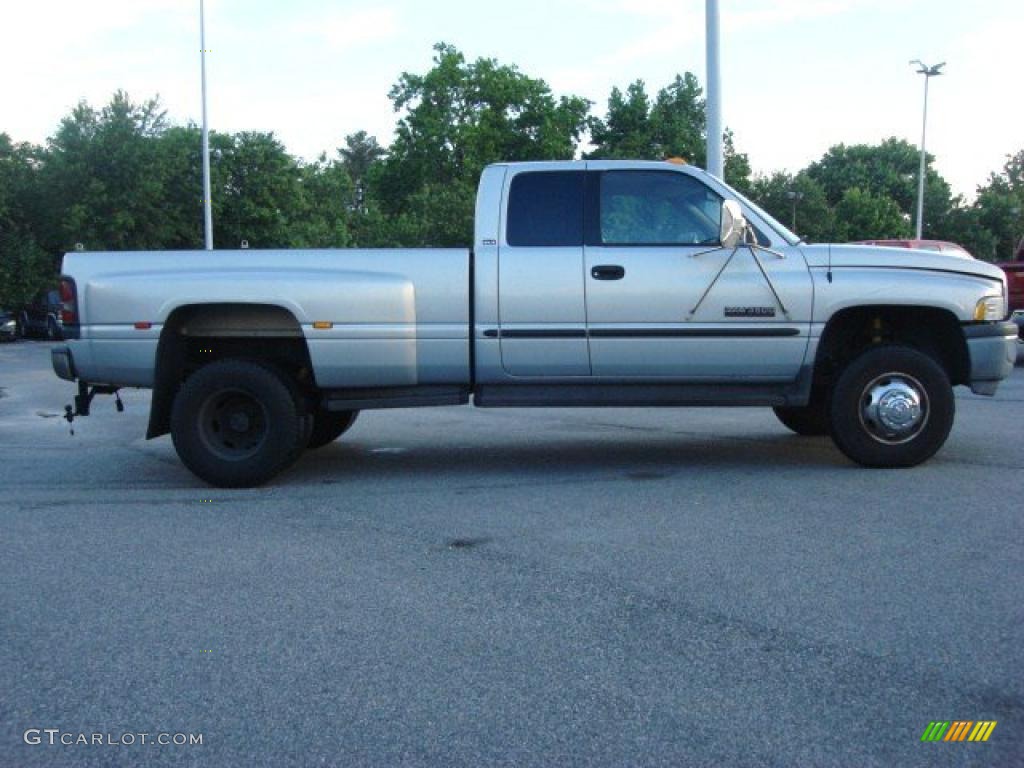 2000 Ram 3500 SLT Extended Cab 4x4 Dually - Light Driftwood Satin Glow / Camel/Tan photo #6