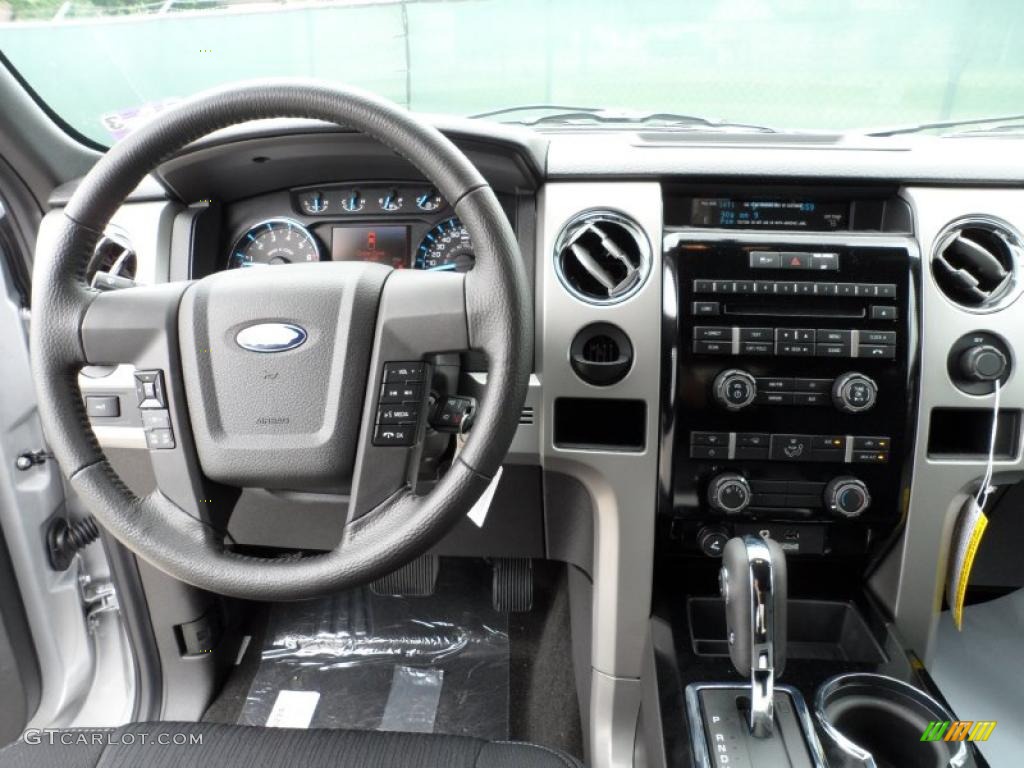 2011 Ford F150 FX2 SuperCrew Black Dashboard Photo #49545911