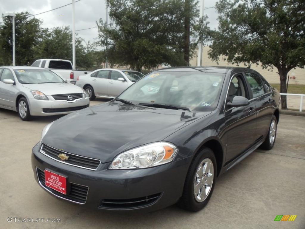 2010 Impala LT - Cyber Gray Metallic / Gray photo #1