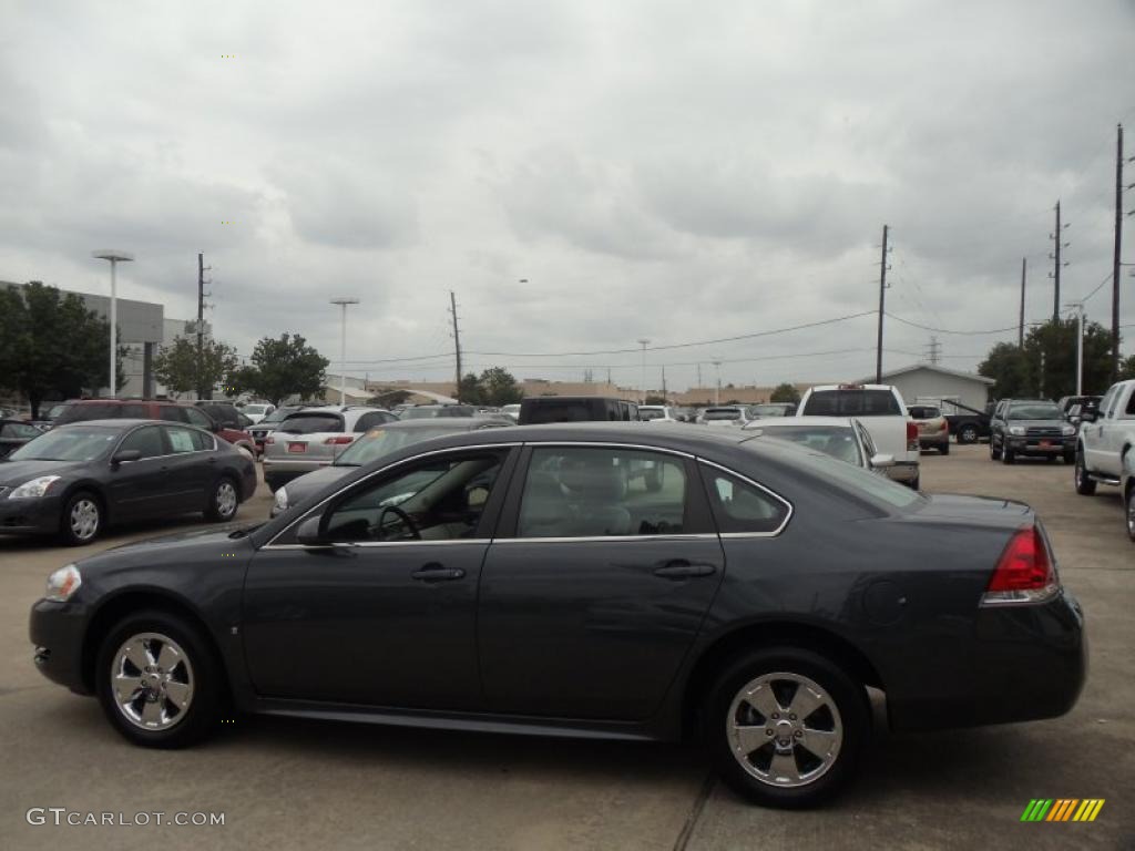2010 Impala LT - Cyber Gray Metallic / Gray photo #5