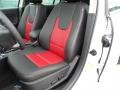 2011 Ford Fusion Sport Red/Charcoal Black Interior Interior Photo