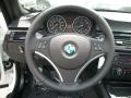 Black 2011 BMW 3 Series 328i Convertible Steering Wheel