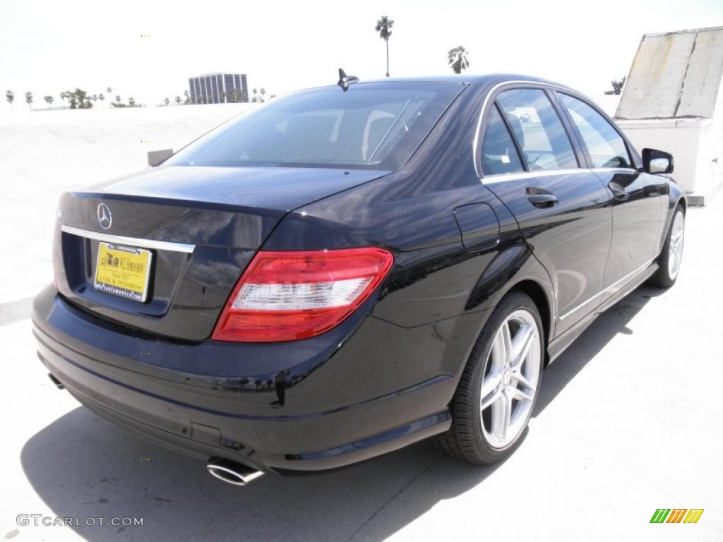 2011 C 300 Sport - Black / Black photo #4