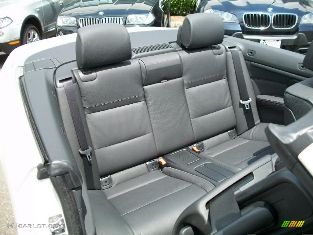 Black Interior 2011 BMW 3 Series 328i Convertible Photo #49548554