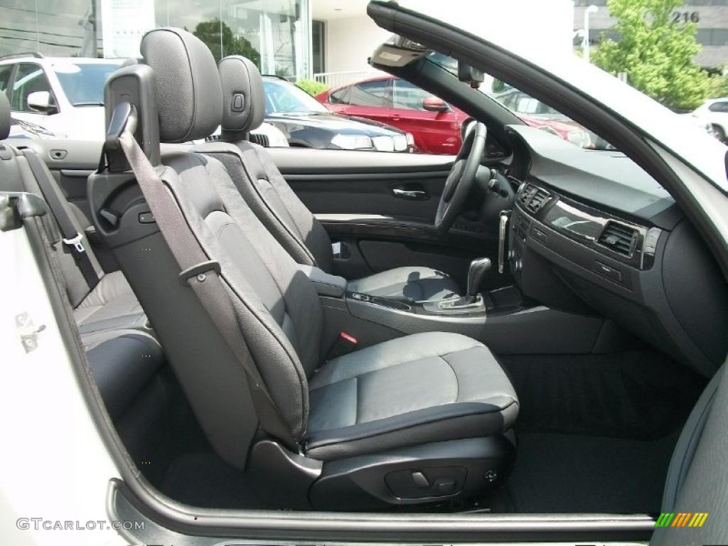 Black Interior 2011 BMW 3 Series 328i Convertible Photo #49548563