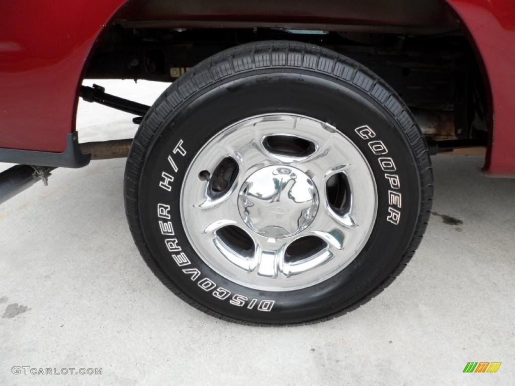 2004 F150 STX Heritage SuperCab - Dark Toreador Red Metallic / Heritage Graphite Grey photo #14