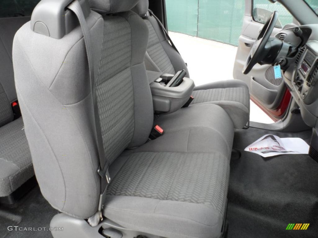 Heritage Graphite Grey Interior 2004 Ford F150 STX Heritage SuperCab Photo #49549409