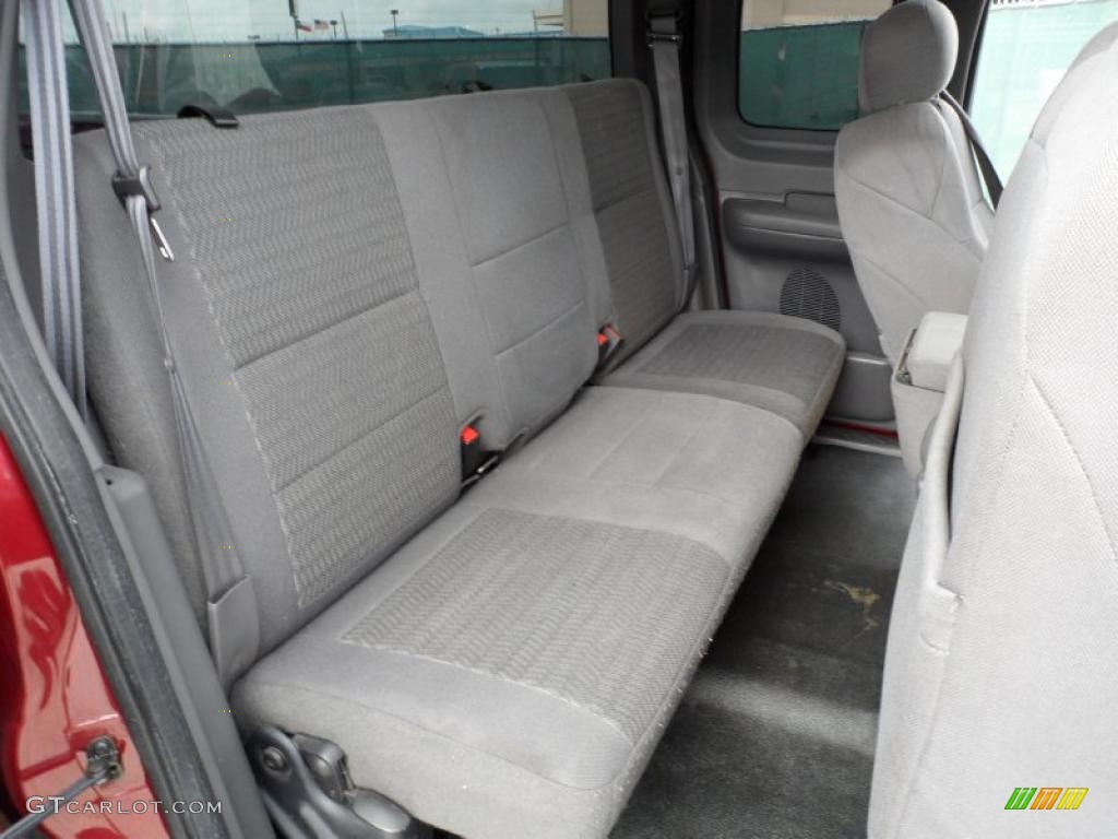 Heritage Graphite Grey Interior 2004 Ford F150 STX Heritage SuperCab Photo #49549418