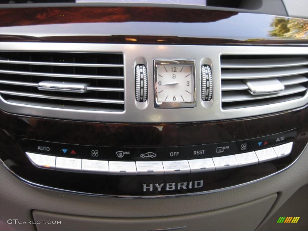2010 S 400 Hybrid Sedan - Palladium Silver Metallic / Grey/Dark Grey photo #15