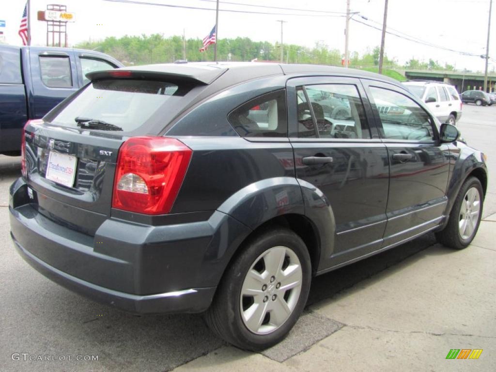 2007 Caliber SXT - Steel Blue Metallic / Pastel Slate Gray photo #2