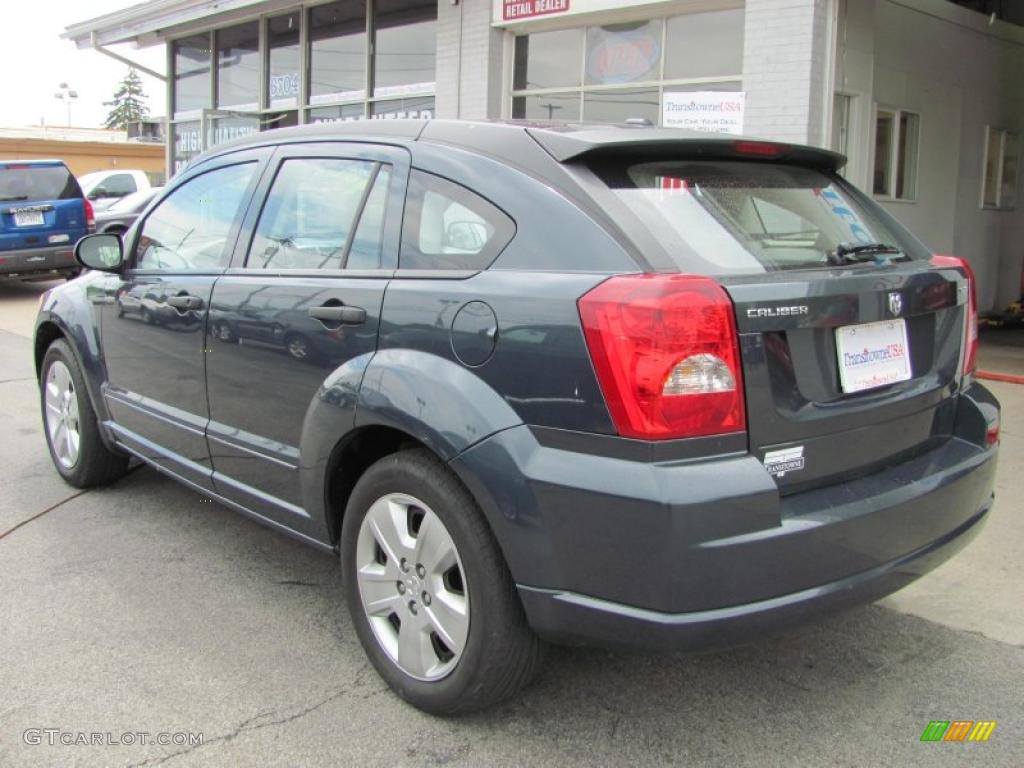 2007 Caliber SXT - Steel Blue Metallic / Pastel Slate Gray photo #13