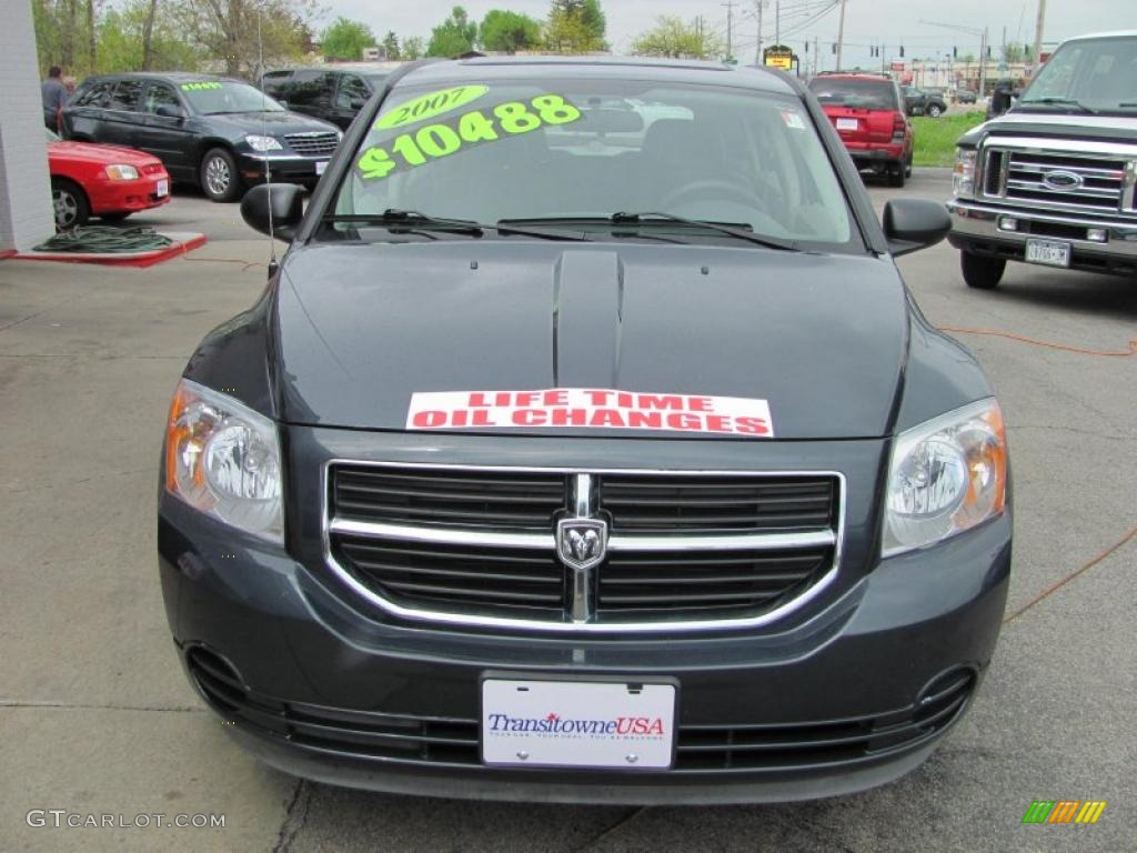 2007 Caliber SXT - Steel Blue Metallic / Pastel Slate Gray photo #16