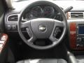2010 Chevrolet Silverado 3500HD Ebony Interior Steering Wheel Photo