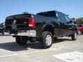 2011 Brilliant Black Crystal Pearl Dodge Ram 2500 HD Laramie Crew Cab 4x4  photo #3