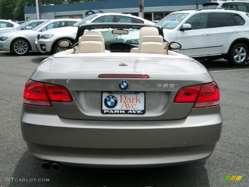 2008 3 Series 328i Convertible - Platinum Bronze Metallic / Cream Beige photo #6