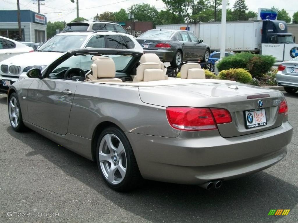 2008 3 Series 328i Convertible - Platinum Bronze Metallic / Cream Beige photo #7