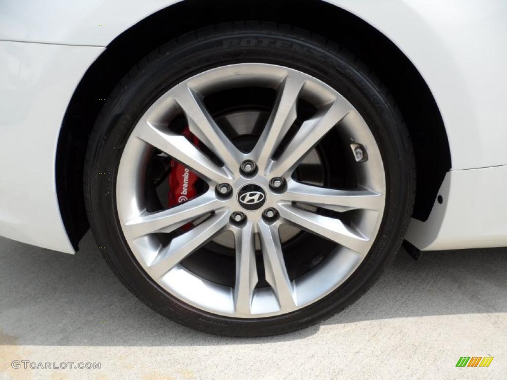 2010 Hyundai Genesis Coupe 2.0T Track Wheel Photo #49551563