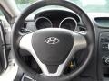 Black 2010 Hyundai Genesis Coupe 2.0T Track Steering Wheel