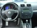 2006 Volkswagen Jetta Interlagos Plaid Cloth Interior Dashboard Photo