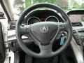 Ebony 2010 Acura TL 3.7 SH-AWD Technology Steering Wheel