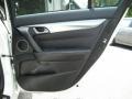 Ebony 2010 Acura TL 3.7 SH-AWD Technology Door Panel
