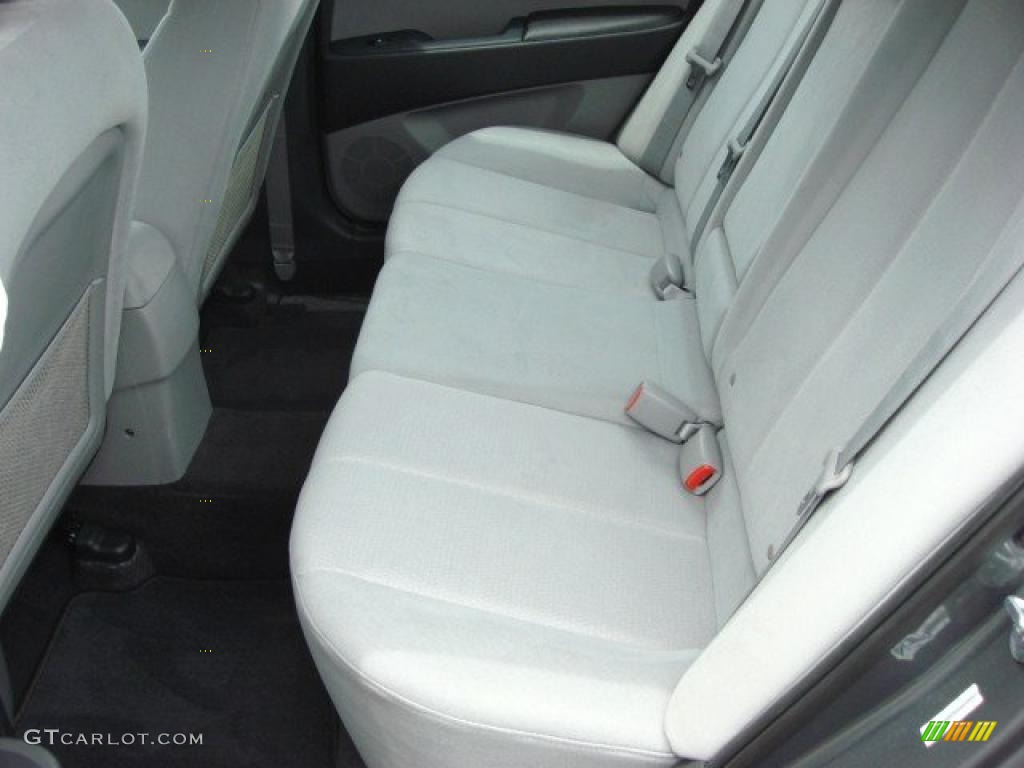2009 Elantra SE Sedan - Carbon Gray / Gray photo #11