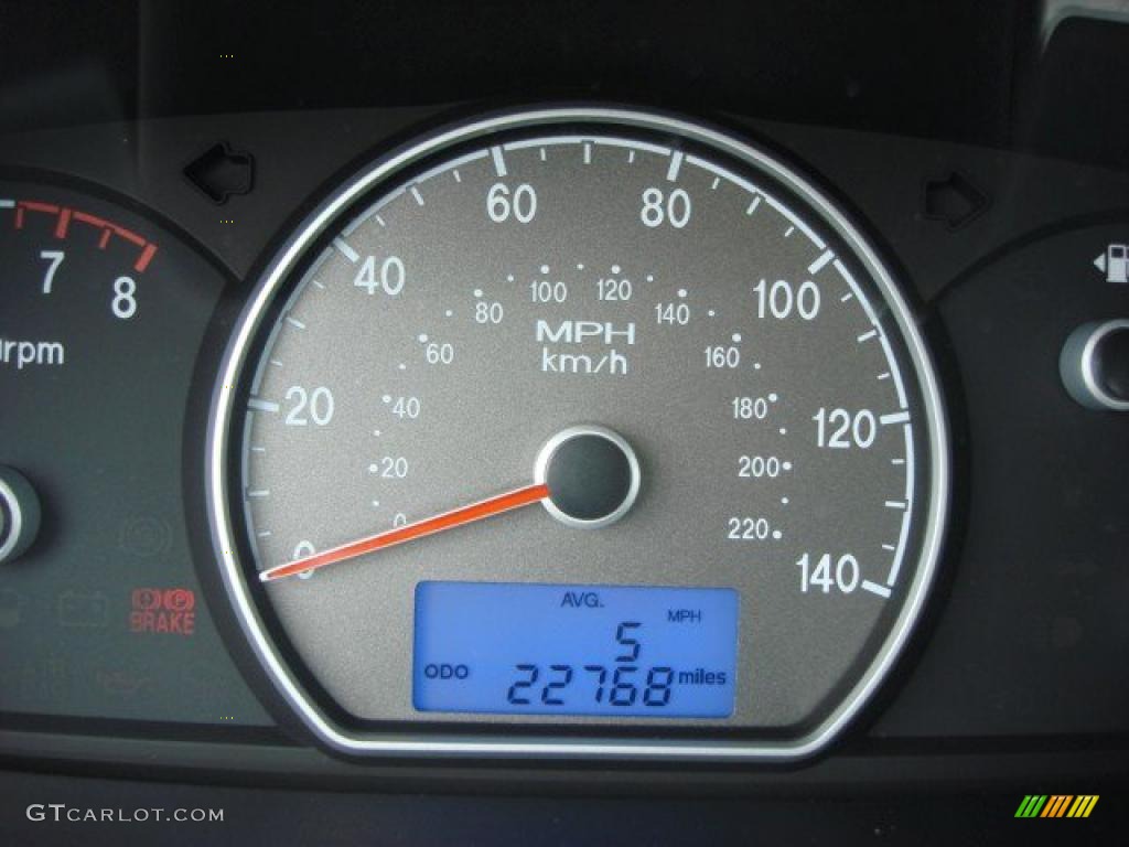 2009 Elantra SE Sedan - Carbon Gray / Gray photo #14