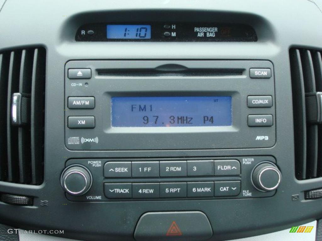 2009 Elantra SE Sedan - Carbon Gray / Gray photo #15
