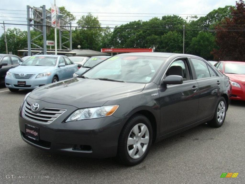 2008 Camry Hybrid - Magnetic Gray Metallic / Ash photo #3