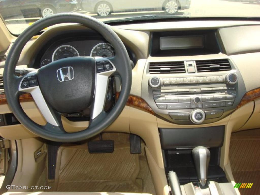2008 Accord EX Sedan - Bold Beige Metallic / Ivory photo #11