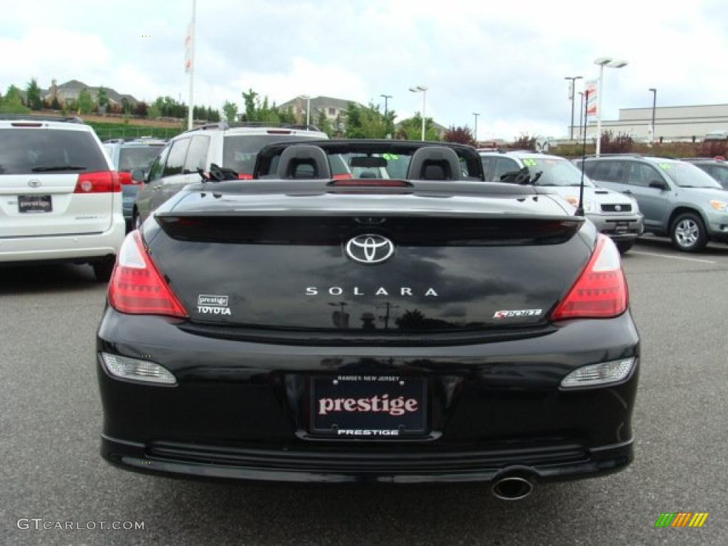 2008 Black Toyota Solara Sport V6 Convertible 49514810