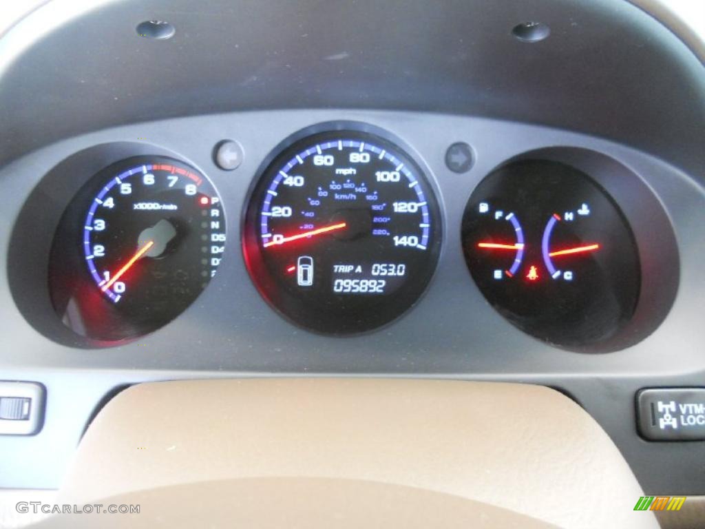 2004 MDX  - Aspen White Pearl / Saddle photo #20