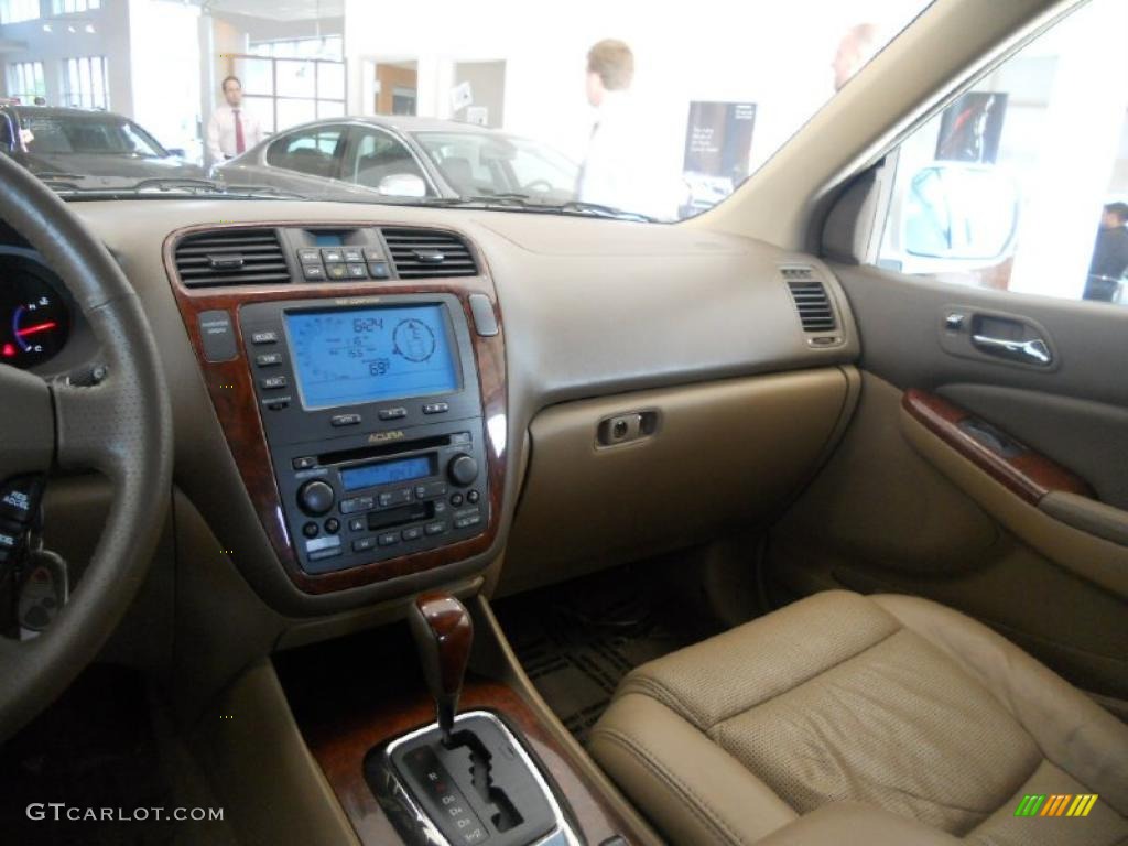 2004 MDX  - Aspen White Pearl / Saddle photo #22