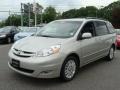 2010 Silver Shadow Pearl Toyota Sienna XLE  photo #3