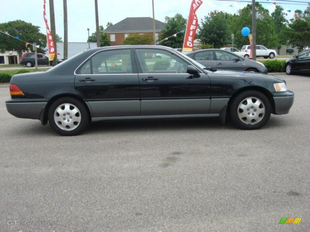 Flamenco Black Pearl Metallic 1998 Acura RL 3.5 Sedan Exterior Photo #49556195