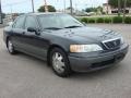 Flamenco Black Pearl Metallic 1998 Acura RL 3.5 Sedan Exterior