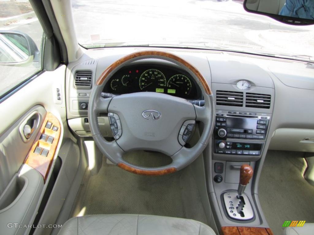 2002 Infiniti I 35 Willow Steering Wheel Photo #49557539