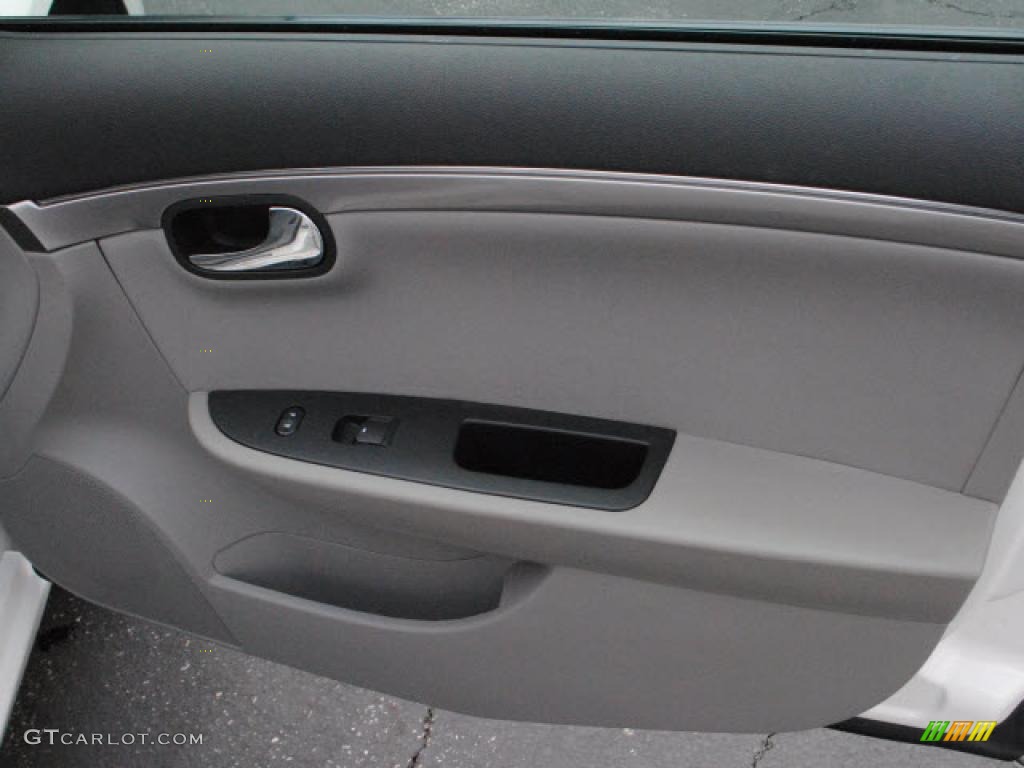2008 Saturn Aura XE Gray Door Panel Photo #49557944
