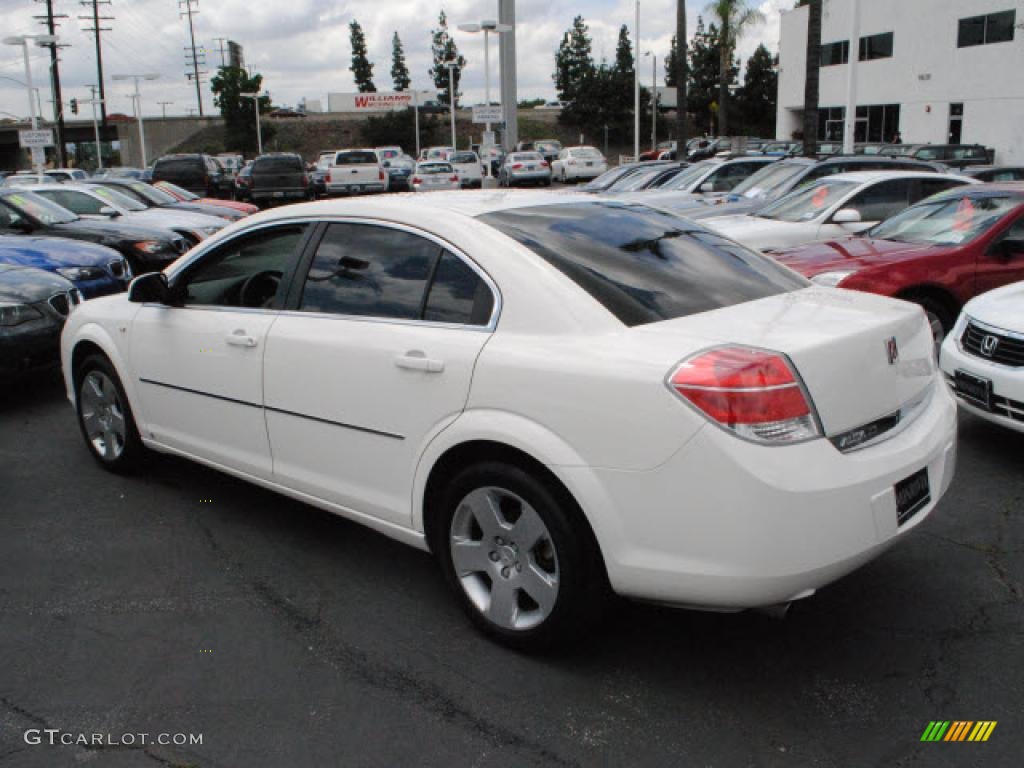 Cream White 2008 Saturn Aura XE Exterior Photo #49557995