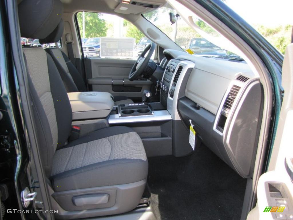 2011 Ram 1500 Big Horn Crew Cab 4x4 - Hunter Green Pearl / Dark Slate Gray/Medium Graystone photo #10