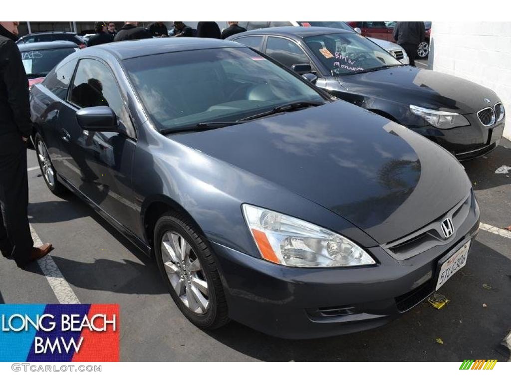 2006 Accord EX Coupe - Graphite Pearl / Gray photo #1