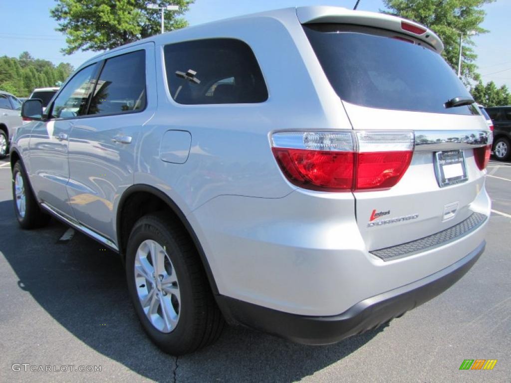 2011 Durango Express - Bright Silver Metallic / Black photo #2