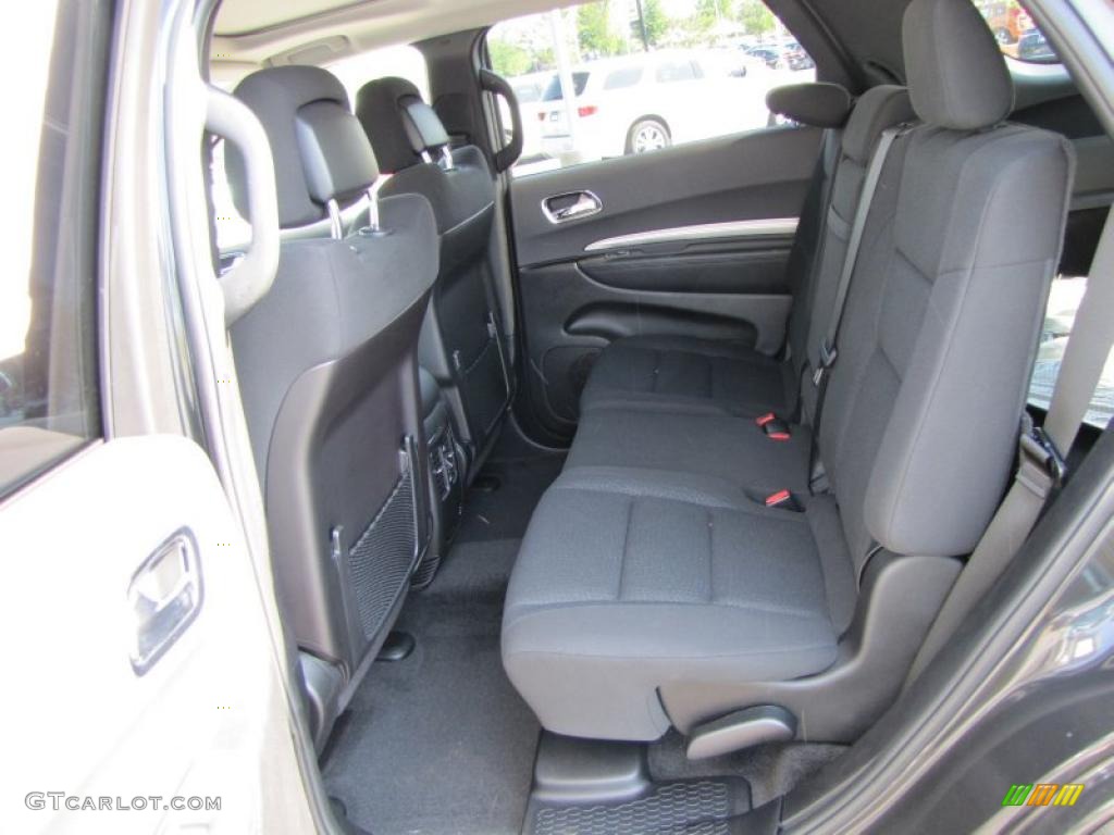 Black Interior 2011 Dodge Durango Heat Photo #49559735