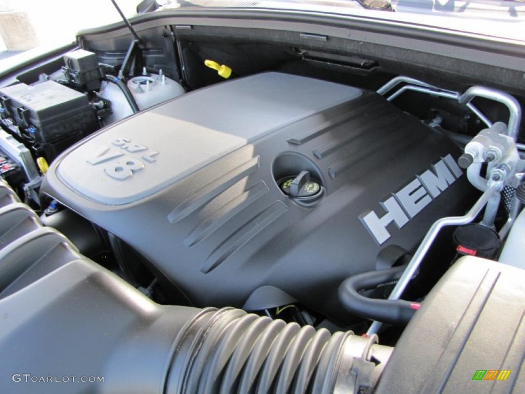 2011 Dodge Durango R/T 5.7 Liter HEMI OHV 16-Valve VVT MDS V8 Engine Photo #49559924