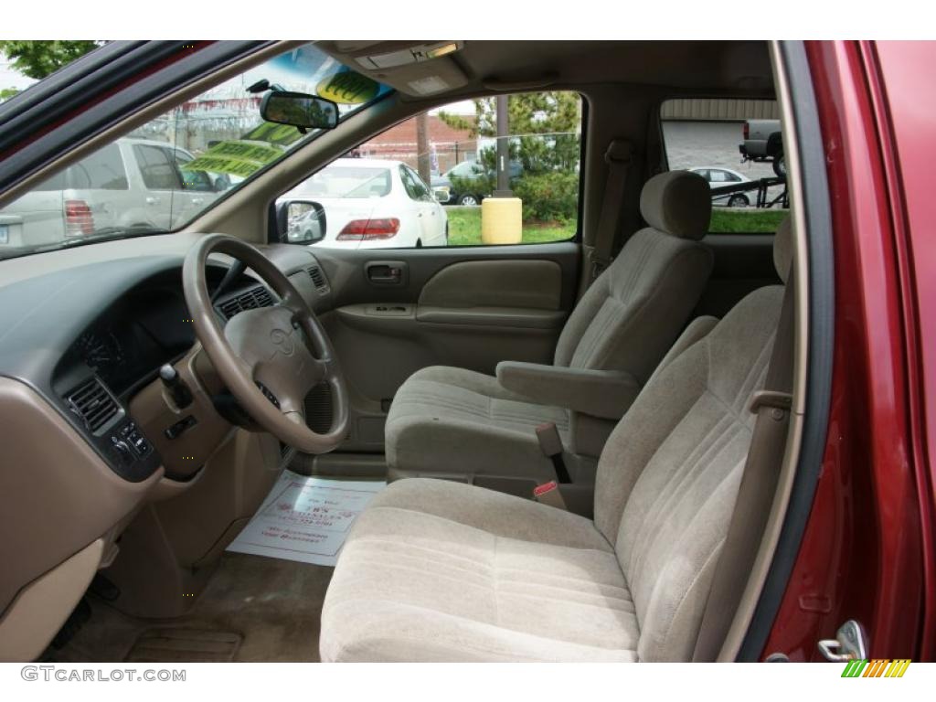 1999 Sienna CE - Sunfire Red Pearl / Oak Beige photo #8