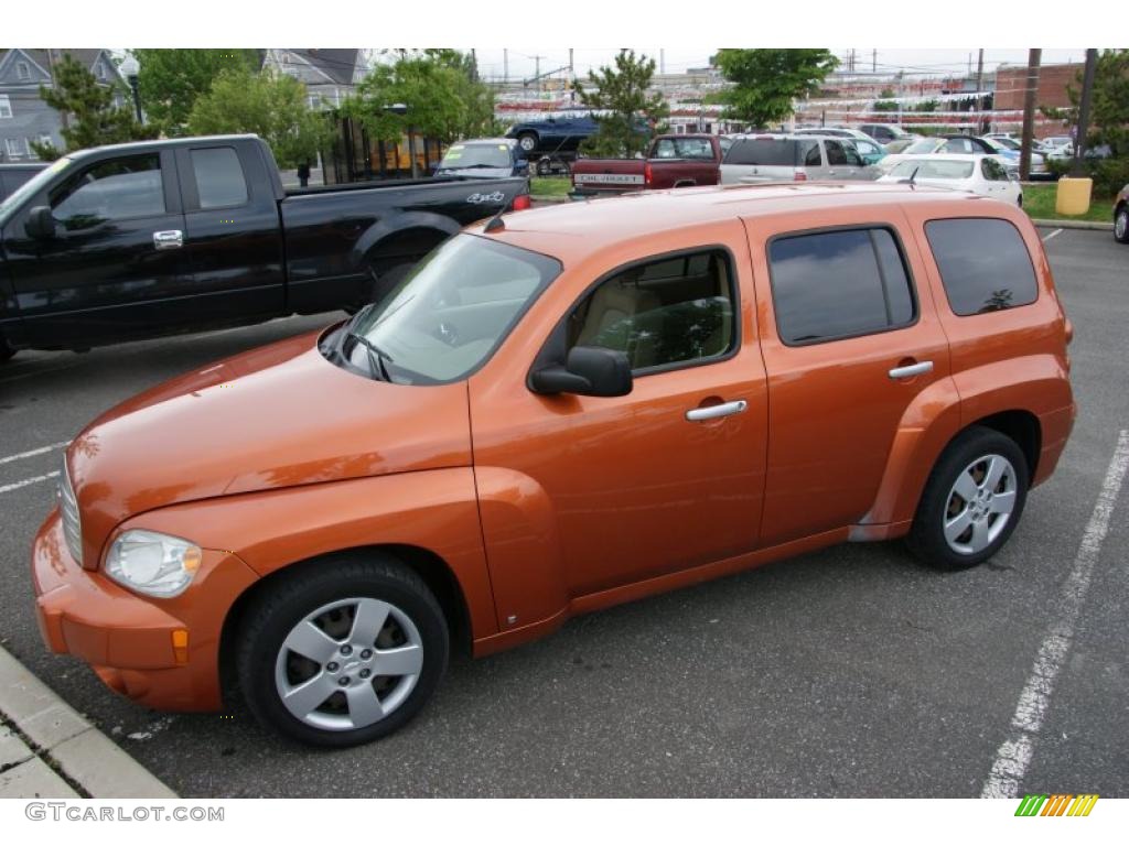 2007 HHR LS - Sunburst Orange II Metallic / Cashmere Beige photo #1