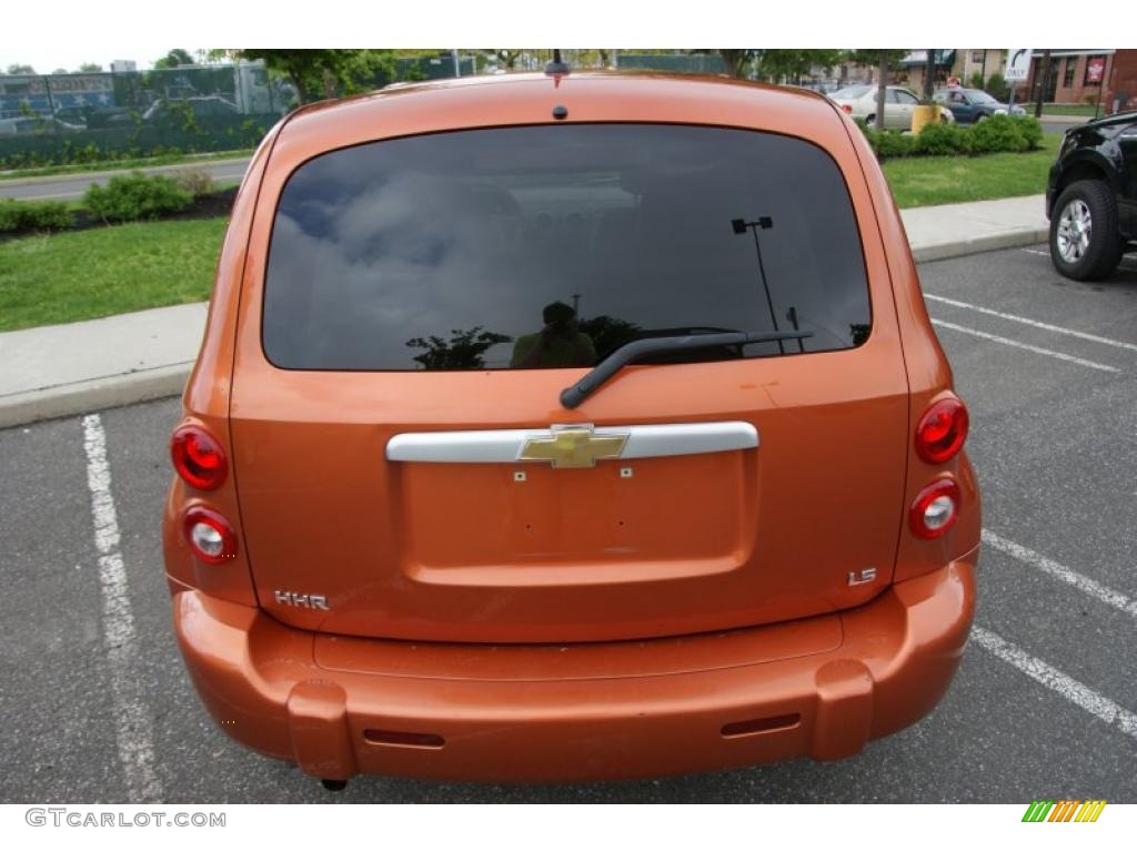 2007 HHR LS - Sunburst Orange II Metallic / Cashmere Beige photo #5