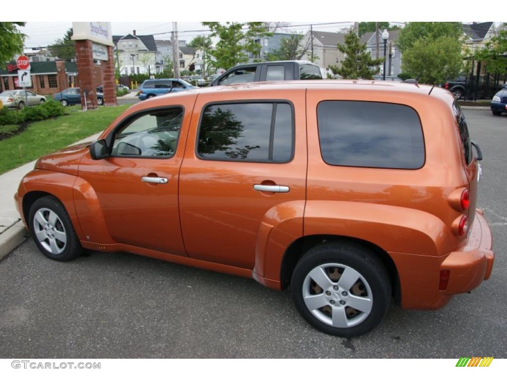 2007 HHR LS - Sunburst Orange II Metallic / Cashmere Beige photo #6