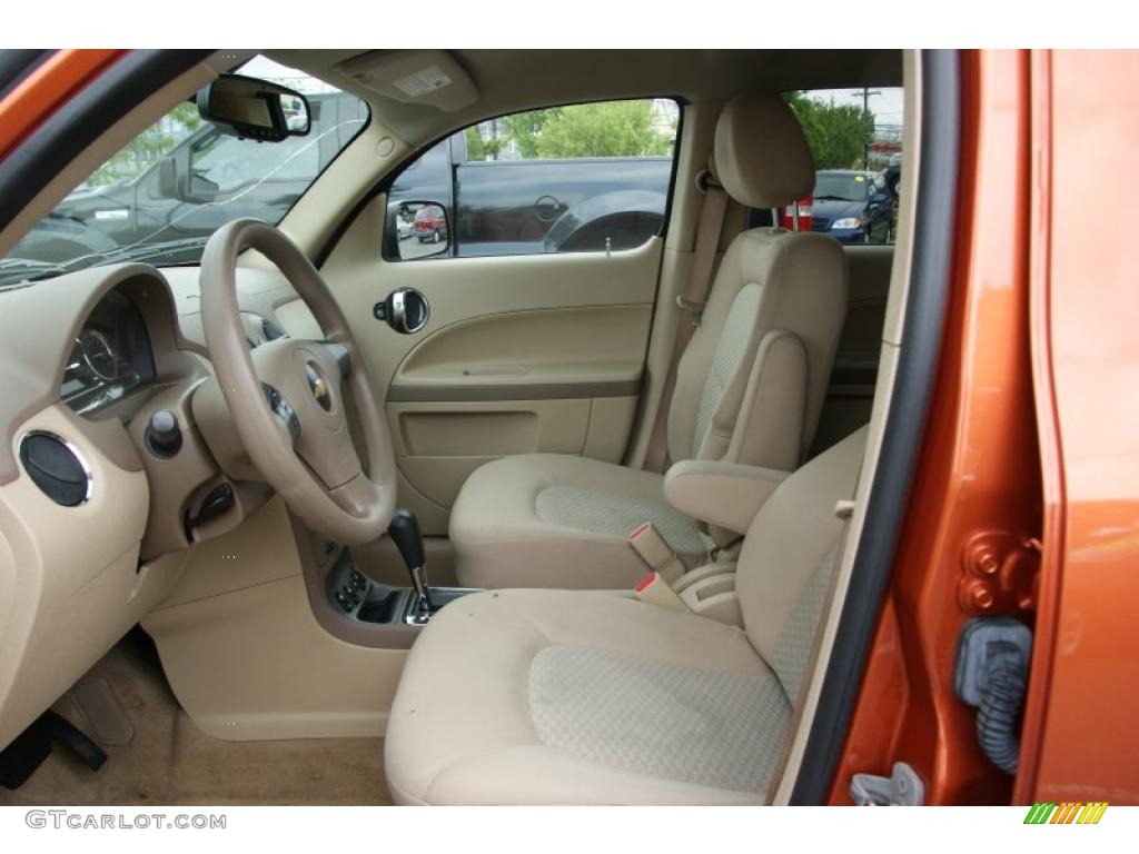 2007 HHR LS - Sunburst Orange II Metallic / Cashmere Beige photo #8
