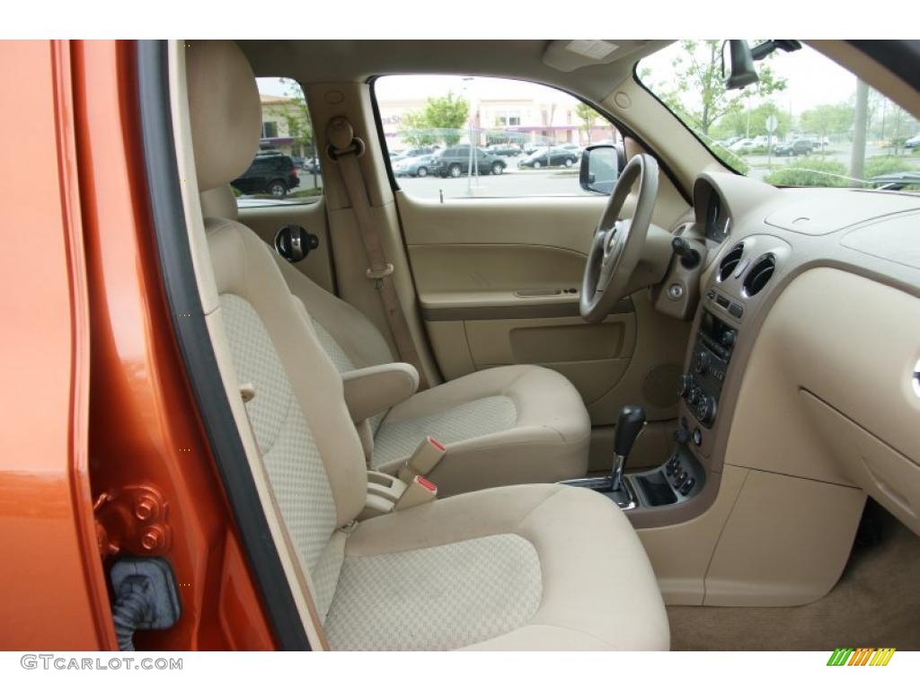 2007 HHR LS - Sunburst Orange II Metallic / Cashmere Beige photo #14